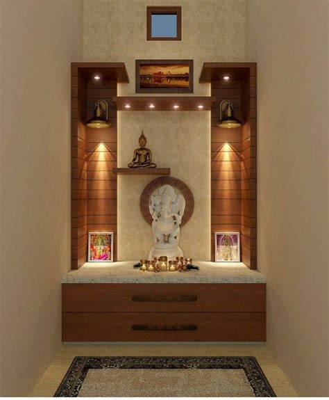 temple design in house